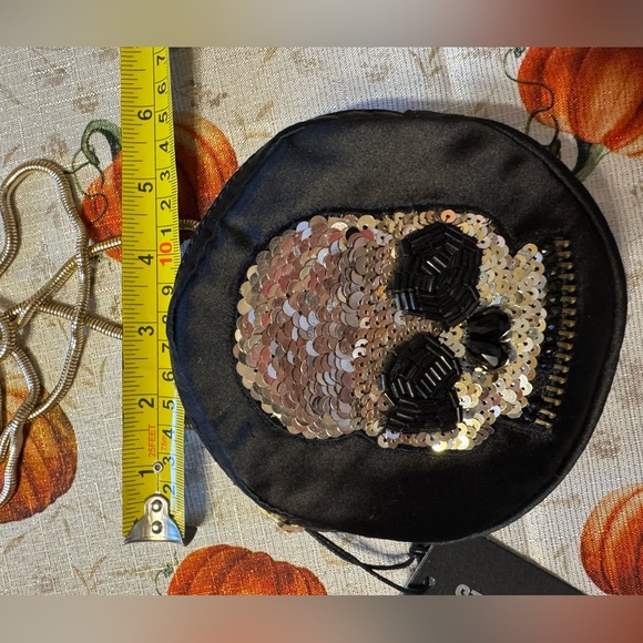 Steve Madden BMandy Skull Micro Mini Crossbody Bag - Picture 5 of 8